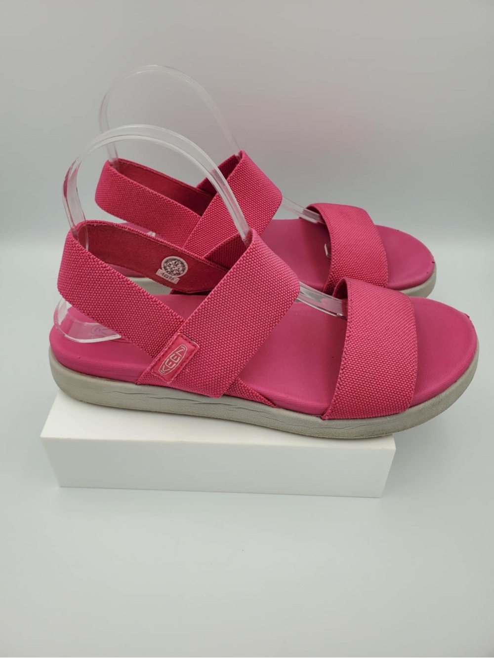 Keen Pink Peacock & Vapor Elle Backstrap Sport Sandals size 8.5 - Picture 4 of 11